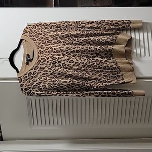 Leporad Print Sweater